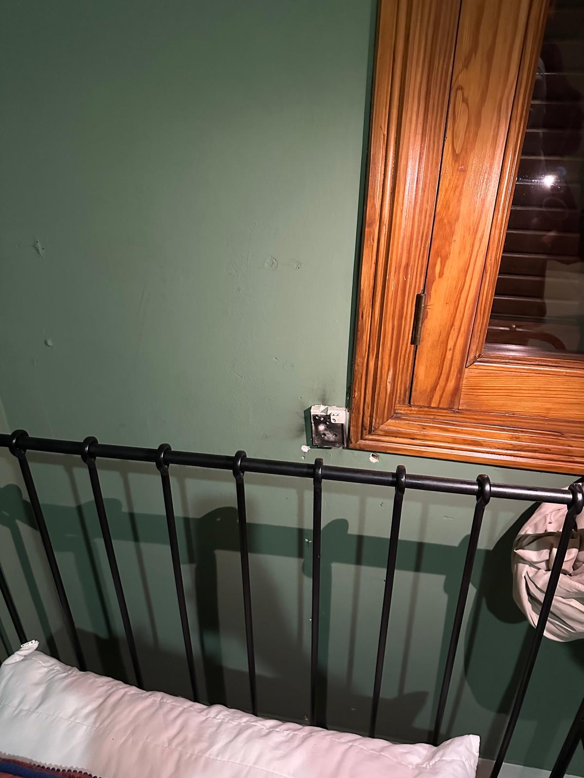 Zone électrique endommagée