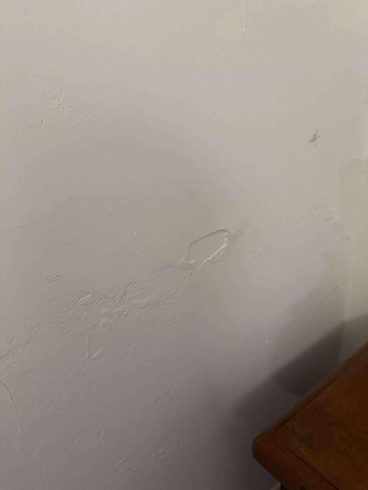 Autres dégâts sur mur